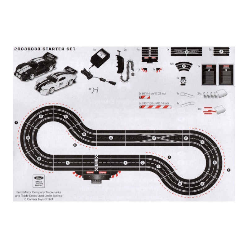 Carrera Digital 132 Circuit Starter Set 2023 30033