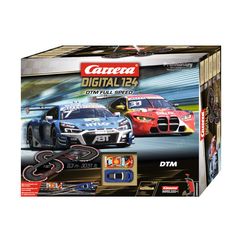 Carrera circuit digital 124 DTM FULL SPEED - Circuits de Legende