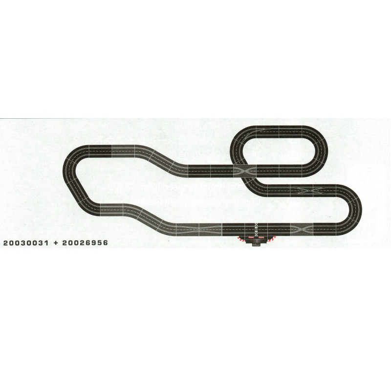 Carrera circuit digital132 RETRO GRAND PRIX - Circuits de Legende