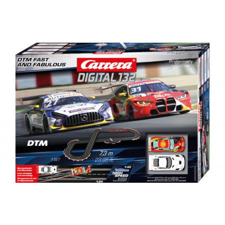 .Carrera circuit digital132 "DTM FAST and FABULOUS"