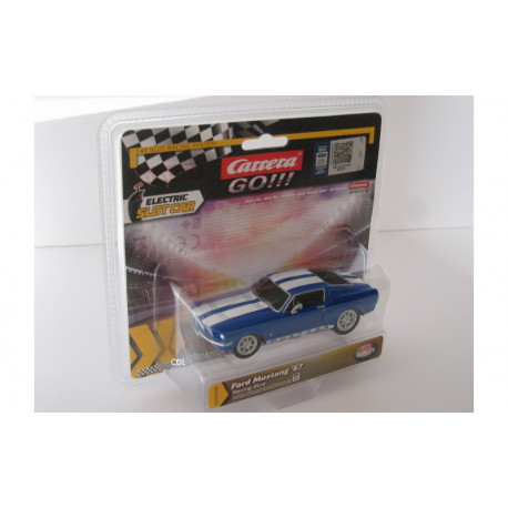 1/43° Carrera Go FORD Mustang "racing blue"