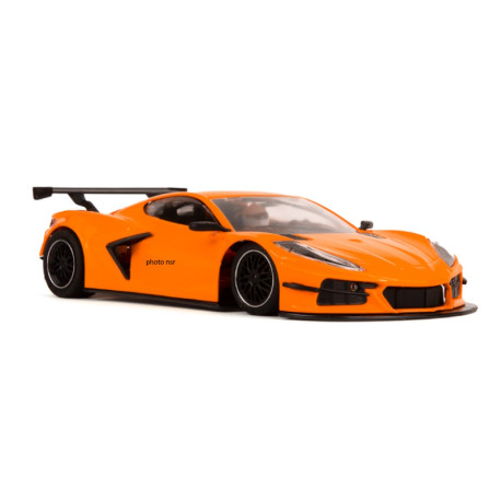 NSR CHEVROLET Corvette C8.R test car orange