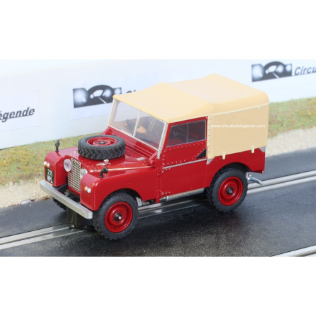 Scalextric LAND ROVER Series 1 rouge