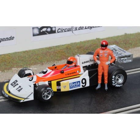 Fly MARCH-Ford 761 n°9 GP + figurine Brambilla