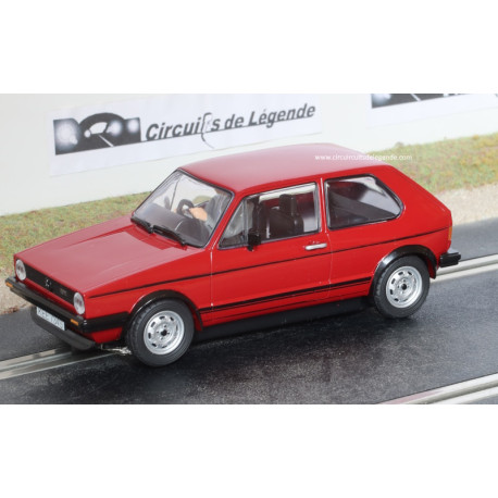 Scalextric VOLKSWAGEN Golf GTi rouge