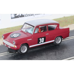 Scalextric FORD Anglia 105E Fitzpatrick 1966