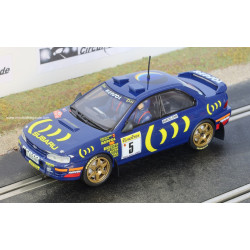 Scalextric SUBARU Impreza WRX n°5 1° Monte-Carlo 1995