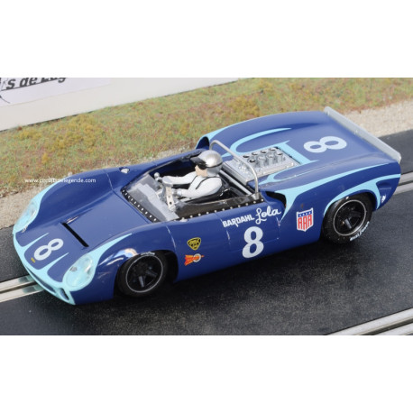 Thunderslot LOLA T70 Can-Am n°8 Bridgehampton 1966