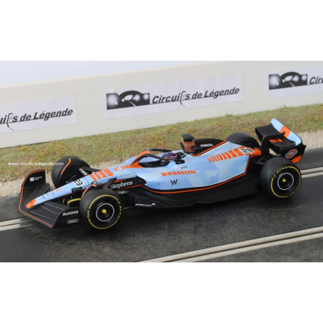 Scalextric WILLIAMS FW45 n°23 Albon 2023 Gulf