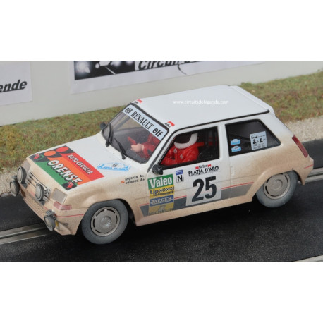 Fly RENAULT 5 GT Turbo n°25 rally Platja d'Aro 1988