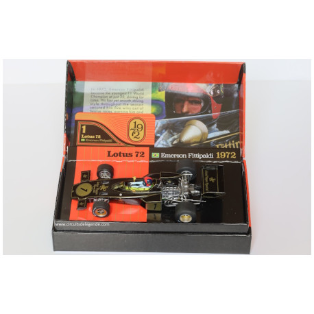 Policar LOTUS 72D n°1 Emerson Fittipaldi 1972