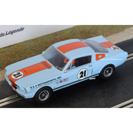 Scalextric SHELBY Mustang GT350 n°21 Gulf Edition