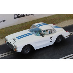 Mr.Slotcar CHEV. Corvette C1 n°3 24H du Mans 1960