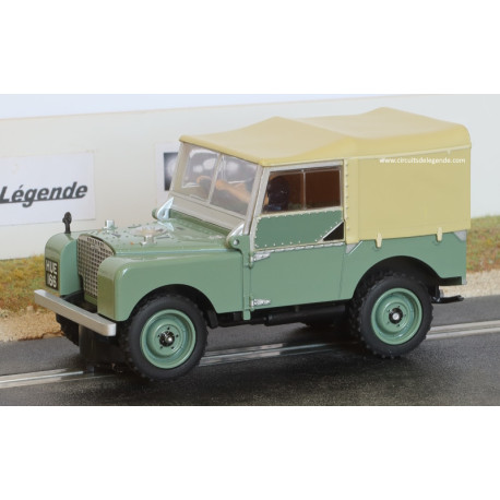 Scalextric LAND ROVER Series 1 vert pâle 1948