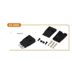 DS-Racing Adaptateur/rail branch. Carrera Evo accélérateur