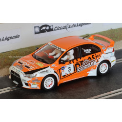 Avant Slot MITSUBISHI Lancer Evo X n°3 Rally Madrid 2010