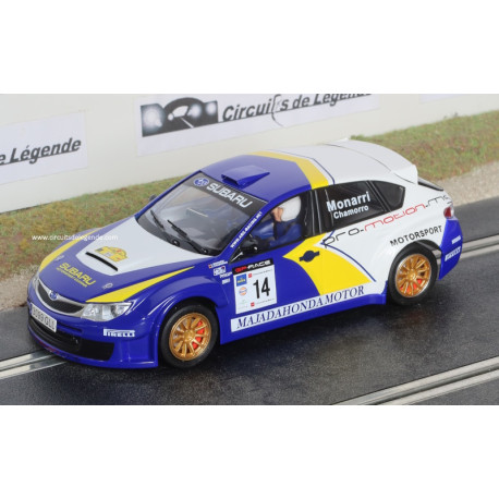 Avant Slot SUBARU Impreza STi n°14 Rally Madrid 2010