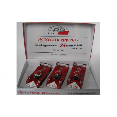 Revoslot TOYOTA GT-One coffret le Mans 1999