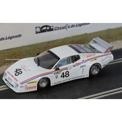 Sideways FERRARI 512 BB n°48 24H du Mans 1981