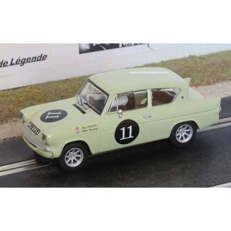 Scalextric FORD Anglia 105E n°11 Goodwood 2015