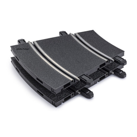 .Policar RAIL courbe R2 45° x2 pièces