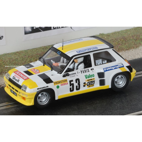 Fly RENAULT 5 T n°53 rallye Monte-Carlo 1983