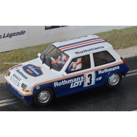 Fly RENAULT 5 GT Turbo n°3 Hebros Bulgarie 1986