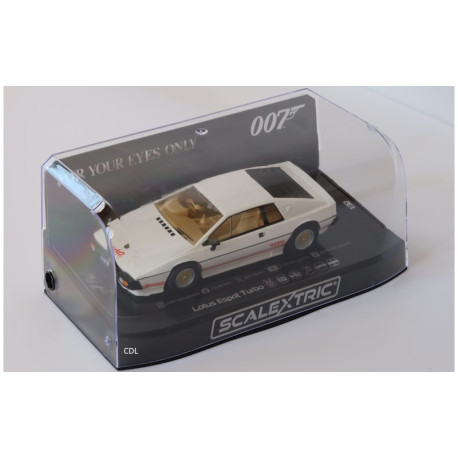 Scalextric .LOTUS Esprit T blanche 007 "For Your Eyes Only"