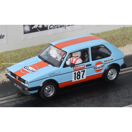 Scalextric VOLKSWAGEN Golf GTi "Gulf" 1979