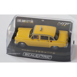 Scalextric .taxi CHECKER taxi NY 007 "Live and Let Die"