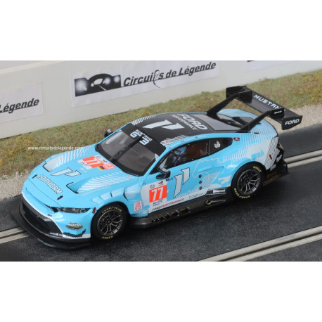 Sideways FORD Mustang GT3 n°77 24H du Mans 2024