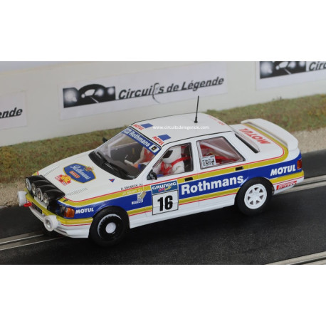 Avant Slot FORD Sierra RS n°16 Rallye du Var 1991