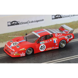 Sideways FERRARI 512 BB n°49 24H du Mans 1981