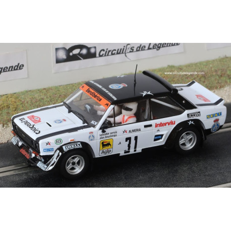 SCX FIAT 131 Abarth n°31 rallye Monte-Carlo 1979