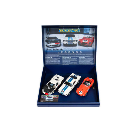 Scalextric coffret KEN MILES triple pack