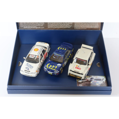Scalextric coffret COLIN McRAE triple pack
