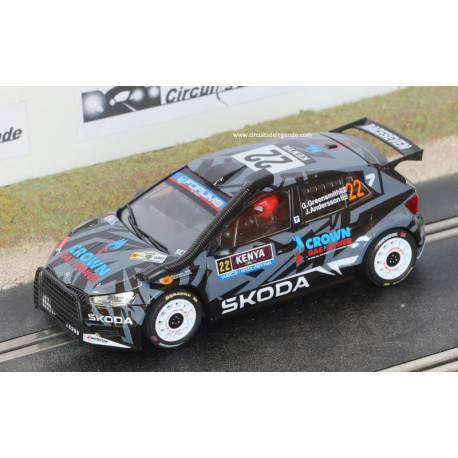 SCX SKODA Fabia RS rally2 n°22 Safari Kenya 2025