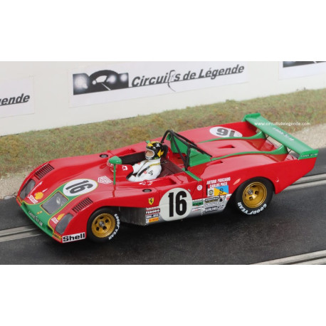 Le Mans Miniatures FERRARI 312 PB n°16 Le Mans 1973