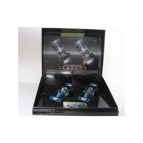 Scalextric TYRRELL P34 coffret GP de Suède 1976