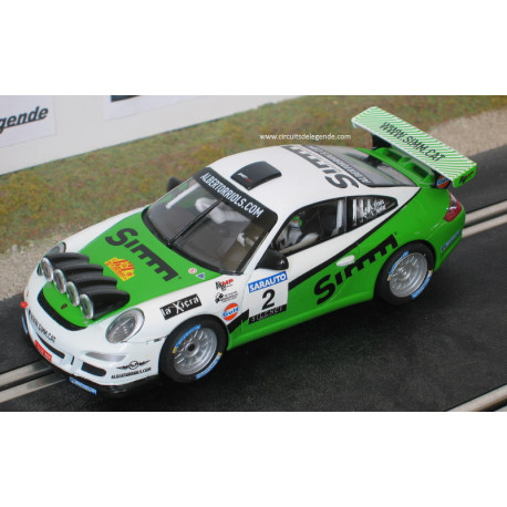 SCX PORSCHE 911 GT3 n°2 "rally 2000 Viratges"