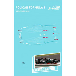 Atalaya décalques pour Formule 1 Policar 2018/20
