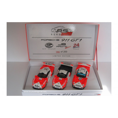 Revoslot PORSCHE 911 GT1 1997 coffret team JB