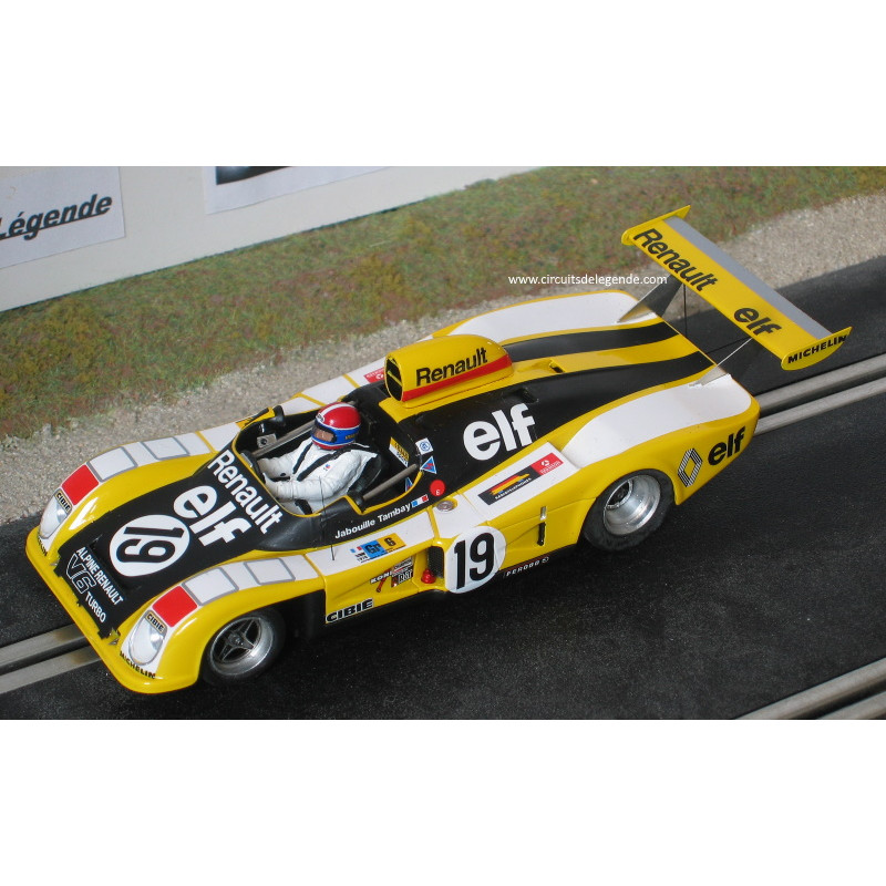 Le Mans Miniatures RENAULT Alpine A442-1976 n°19 - Circuits de Legende