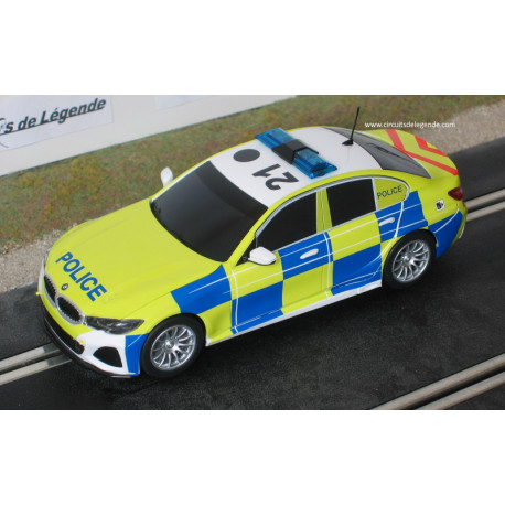 Scalextric BMW 330i "Police" anglaise