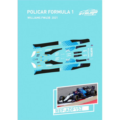 Atalaya décals F1 Policar 2021 Haas