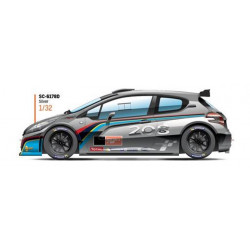 SCALEAUTO PEUGEOT 208 T16 Cup Edition silver