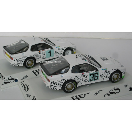 FALCON SLOT CARS pack team PORSCHE le Mans 1981