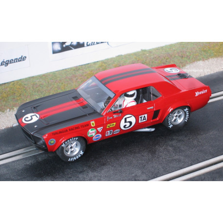 Pioneer FORD Mustang coupé 1968 n°5 rouge