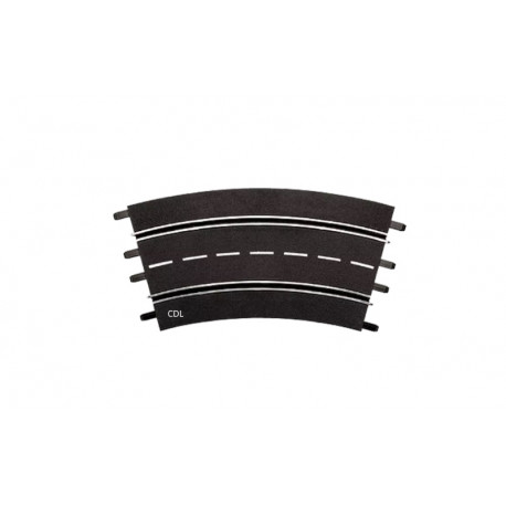 Lot Rails Carrera GO!!! - 2 Droits, 4 Courbes 45°, 1 Compteur Tours, 1 3ème Droit, 2 Supports