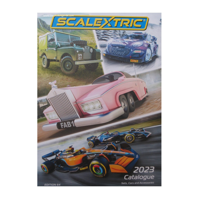 Scalextric: Le catalogue 2023 est arrivé - slot cars passion